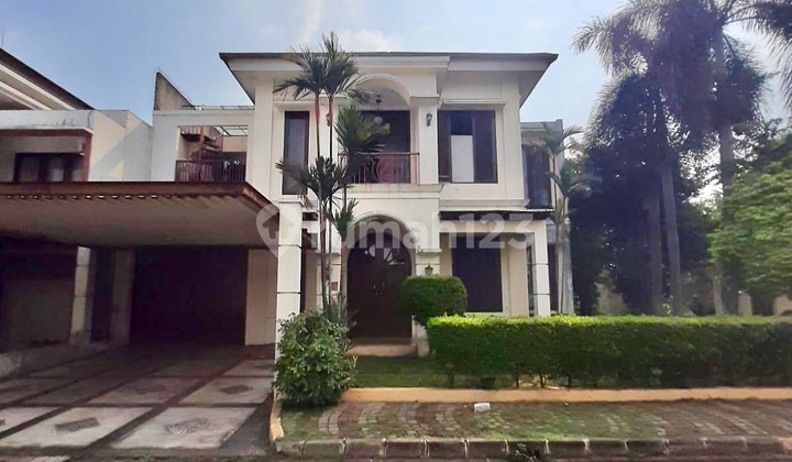 Rumah Hoek Dalam Cluster Eksklusif Jl Merpati Raya Ciputat