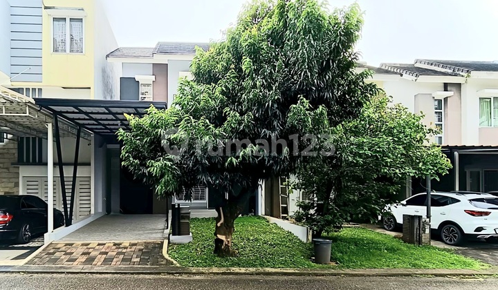 Rumah 2 Lantai Siap Huni Dalam Cluster di De Latinos BSD Dekat Rs