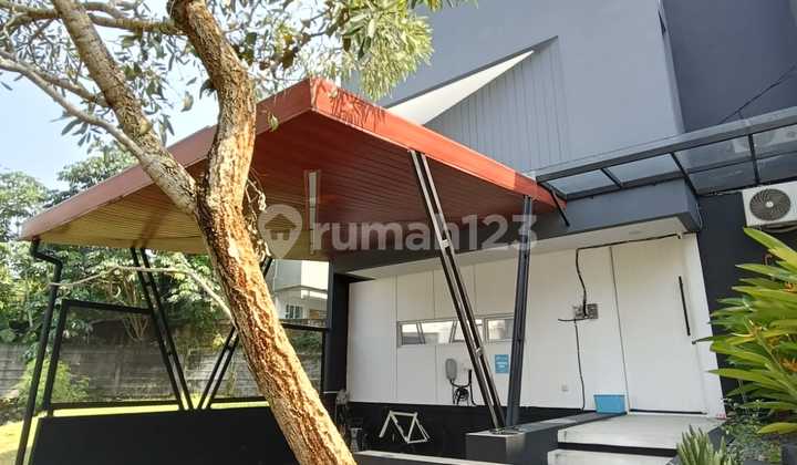 Rumah Modern Minimalis Semi Furnished Di Bsd Dekat Akses Tol 2
