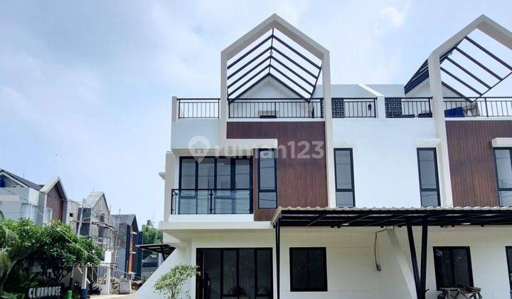 Rumah Desain Scandinavian di Area Bintaro Sektor 2  1