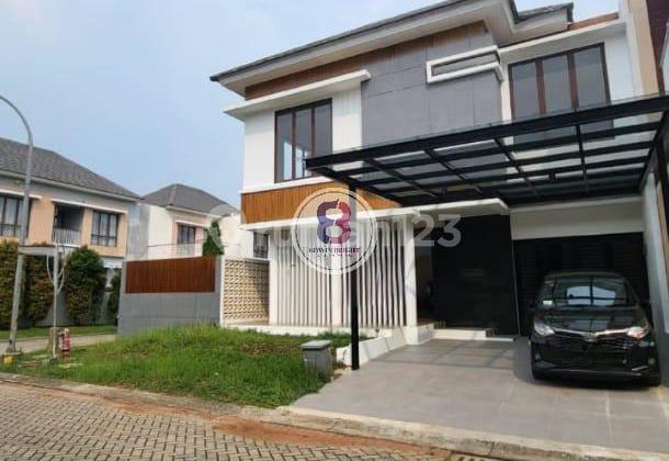 Rumah di Discovery Bintaro Jaya Brand New Hoek Ada Kolam Renang