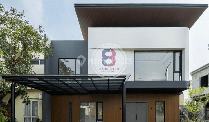 Rumah Brand New Desain Modern di Bsd Siap Huni 1