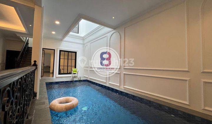 Rumah di Menteng Bintaro Jaya Dengan Indoor Swimming Pool 1