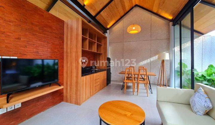 Minimalist villa medteranian or tropical wooden style di nusa dua 2