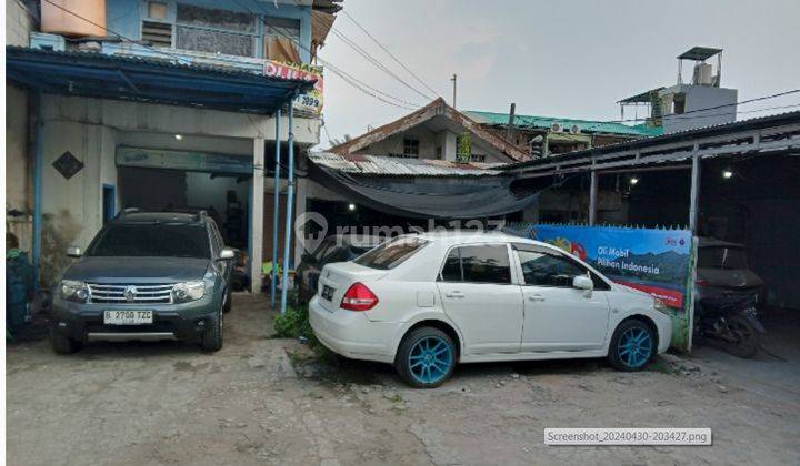 Rumah Peta Barat Kalideres Eks Bengkel, Pinggir Jalan, Hitung Tanah, SHM 1