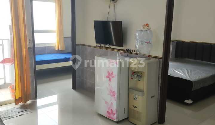 For Rent Metro Garden Apartment, 2 BR, Area 45 M2, Fully Furnished, Near Karang Tengah Toll Road 2