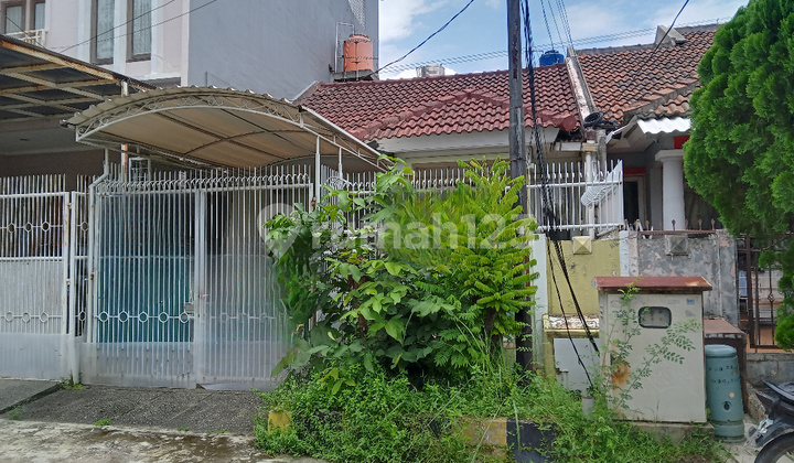 Rumah Metro Permata 1, Uk 6X13, SHM, Hadap Taman, Dekat Tol Karang Tengah