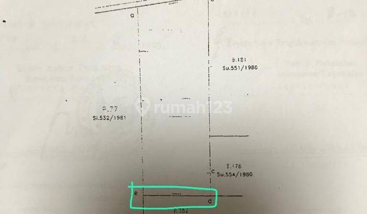 Tanah di Zainul Arifin SHM Ketapang, Hayam Wuruk Jakarta Pusat 2