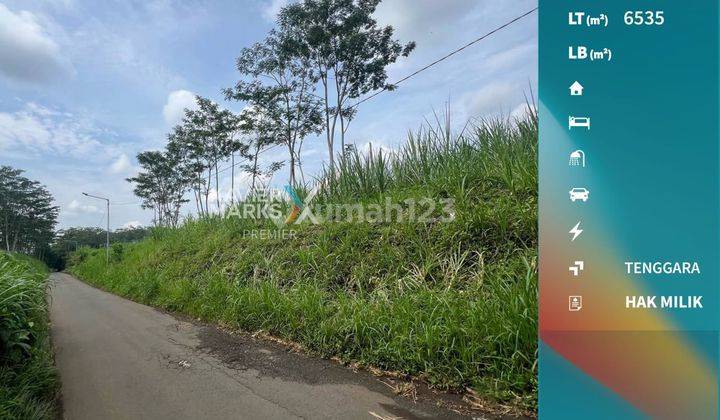 Lahan Luas Strategis Bisa Untuk Cluster Dekat Araya Malang 1