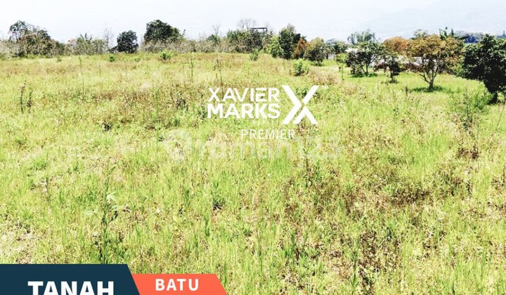 Tanah Luas View Pegunungan dan Perkotaan di Bulukerto Batu