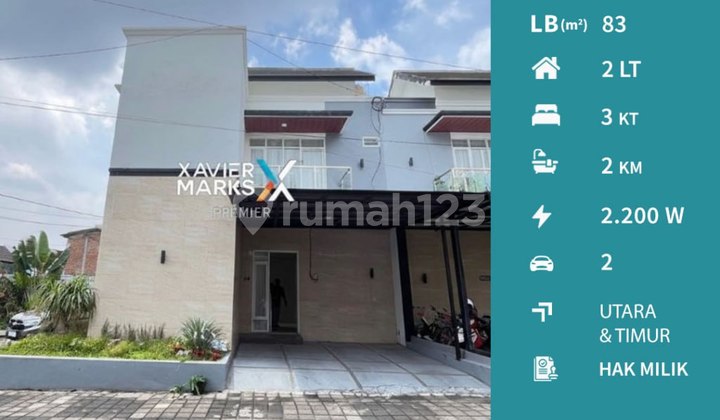 Rumah Lokasi Segitiga Emas di Karangploso Malang Super Strategis