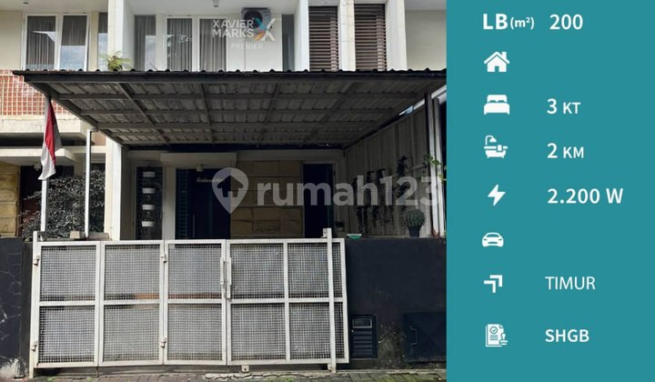 Dijual Rumah Modern Furnish untuk Huni atau Usaha di Araya Malang