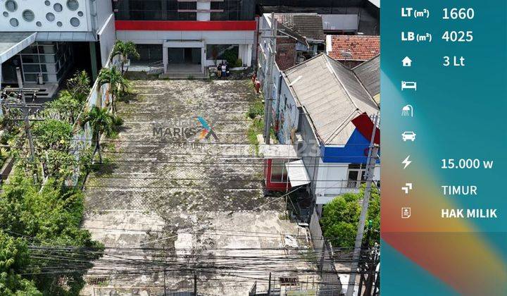 Bangunan Komersil Luas di Nol Jalan S Parman Blimbing Malang 1