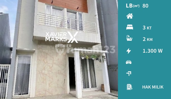 For Sale One Gate System House in Villa Tlogomas Malang Housing