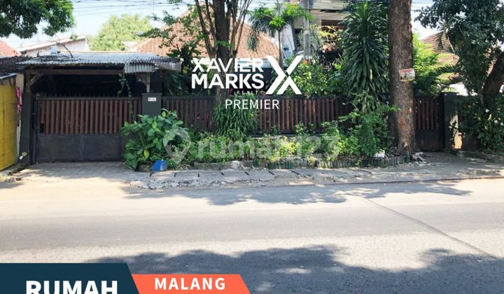 Rumah Luas Nol Jalan Raya LA Sucipto Blimbing Malang