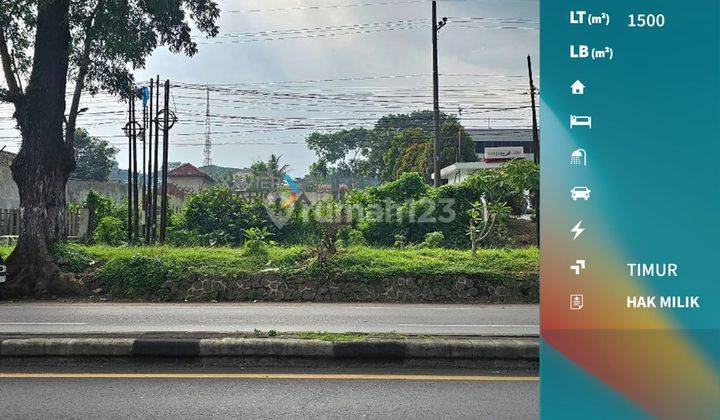 Tanah Luas di Poros Jalan Thamrin Lawang Malang Dekat Stasiun 1