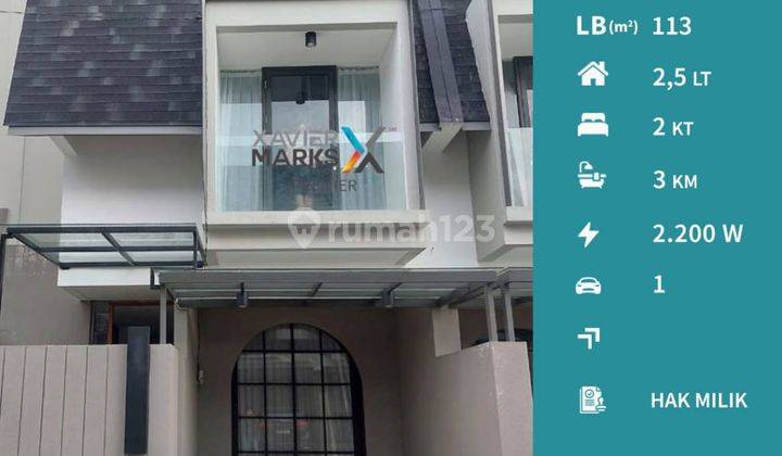 Rumah Villa Furnished Siap Huni di Kingspark8 Kota Batu 1