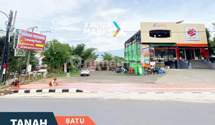 Dijual Tanah Hook Akses Jalan Ramai di Mainroad Kota Batu