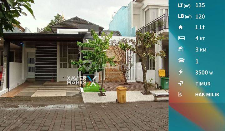 Rumah Furnish Full Bagus di Ijen Nirwana Klojen Malang 1