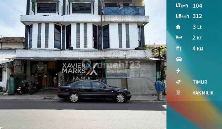 Ruko Luas 3 Lt Pusat Kota di Zainul Arifin Klojen Malang 1