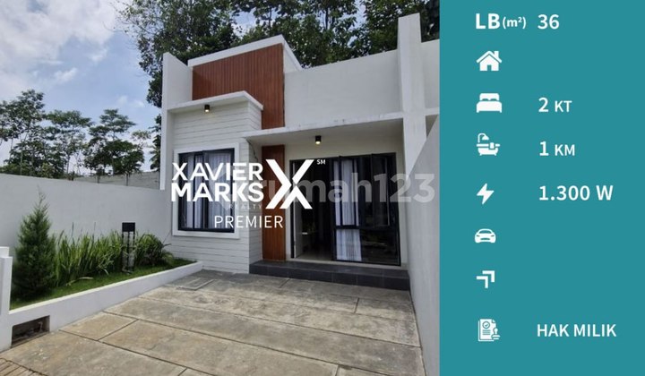 Rumah Baru Furnish di Bukit Indah Permai Malang Dekat Exit Tol