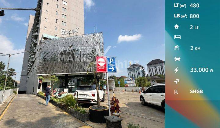 Ruang Usaha Komersil Tengah Kota View Bagus di Suhat Malang 1