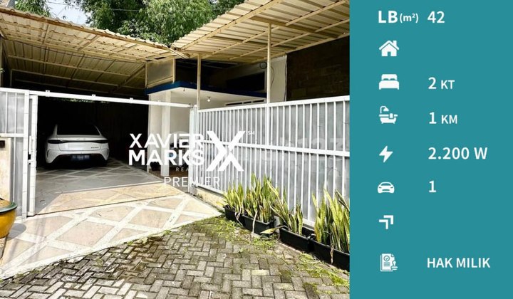 Minimalist House with Bonus of Spacious Land in Pandanwangi Royal Park, Malang