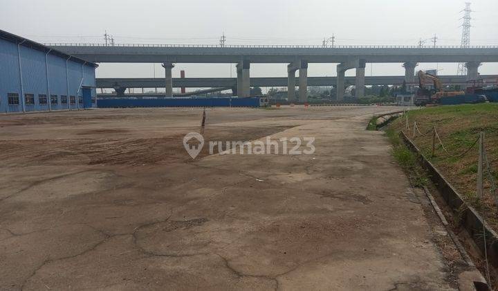 Disewakan Lahan Logistik Di Daerah Tambun Pinggir Tol 1
