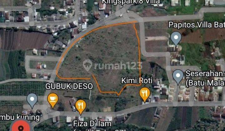 Tanah di Batu Dijual Dekat Paolo Fest, Bns Dekat Kingpark Villa 1