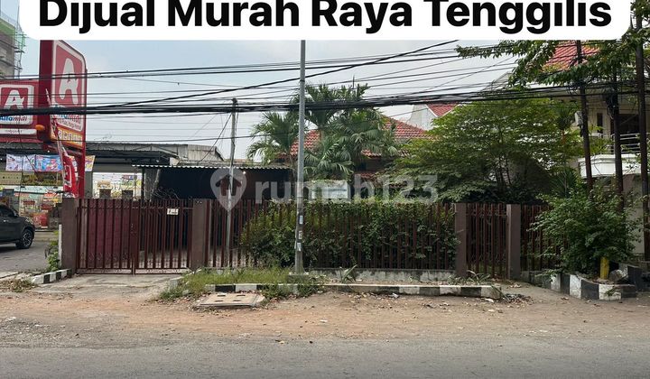 Rumah Nol Jalan Raya Area Komersil Raya Tenggilis 2