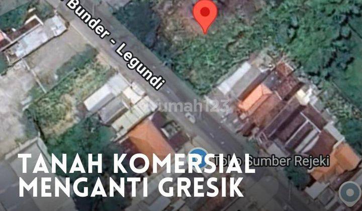 Dijual Tanah Komersial Diarea Industri Jalan Raya Putat Lor, Boboh Menganti Gresik.  1