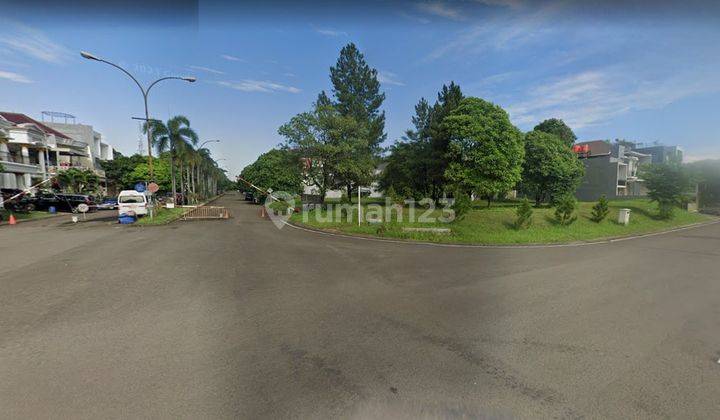 Tanah Kavling Jalan Utama Kota Wisata Cibubur Hadap Selatan Siap Bangun SHM 2