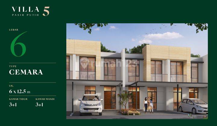 Rumah Pik2 Cluster Pasir Putih Luas 6x12,5 1