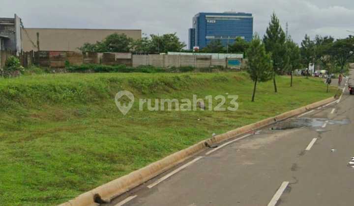 Kavling 2717m di Pinggir Jl. Boulevard Raya BSD Lokasi Strategis 