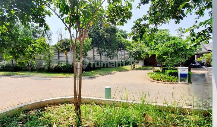 Rumah Hoek Siap Huni di Depan Taman Dalam Cluster Bintaro Jaya 2