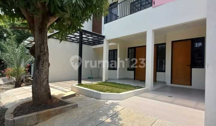 Turun Harga Rumah Baru Ada Taman Depan Dan Belakang Di Graha Raya 2