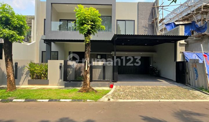 Rumah Baru Semi Furnished Siap Huni Dalam Cluster Di Bsd City 2