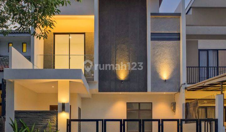 Rumah Desain Modern Dalam Cluster One Gate System Di Bsd 1