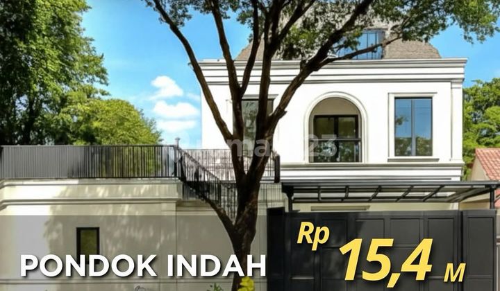 Rumah Mewah Baru Desain Modern Classic Prime Area Dekat Pondok Indah Mall