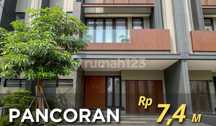 Rumah Baru Modern Minimalis karya Aterlier Riri dalam townhouse premium Siap Huni di Pancoran Jakarta Selatan