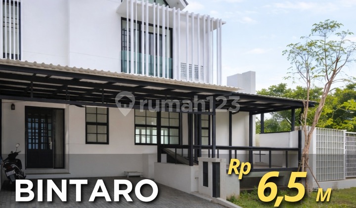 Rumah Brand New Posisi Hoek Desain Modern Minimalis Siap Huni Dalam Townhouse di Bintaro Rumah Brand New Posisi Hoek Desain Modern Minimalis Siap Huni Dalam Townhouse di Bintaro