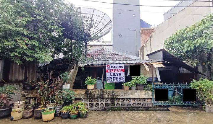 Lc.090 Dijual Cepat Rumah Tua Hitung Tanah Pademangan Bisa Nego 1