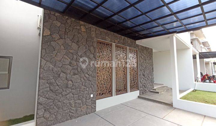 Rumah baru Hilago BSB Boulevard depan danau siap huni 2