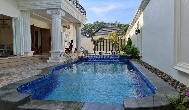 Rumah Mewah Puri Arga Golf Bsb Include Furniture Dan Kolam Renang 2