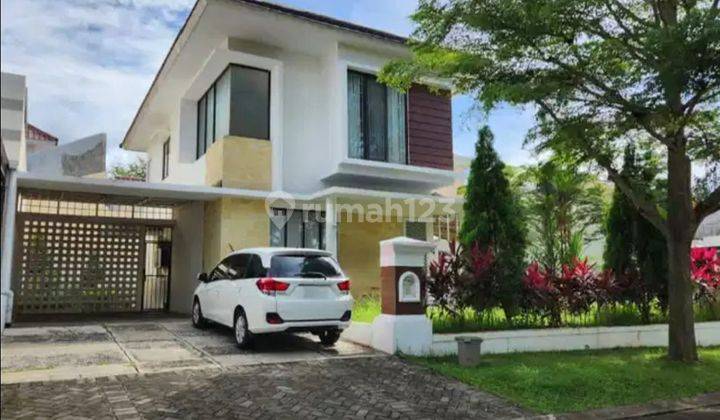 Bonus Furnished Rumah Mewah Graha Taman Bunga Bsb 