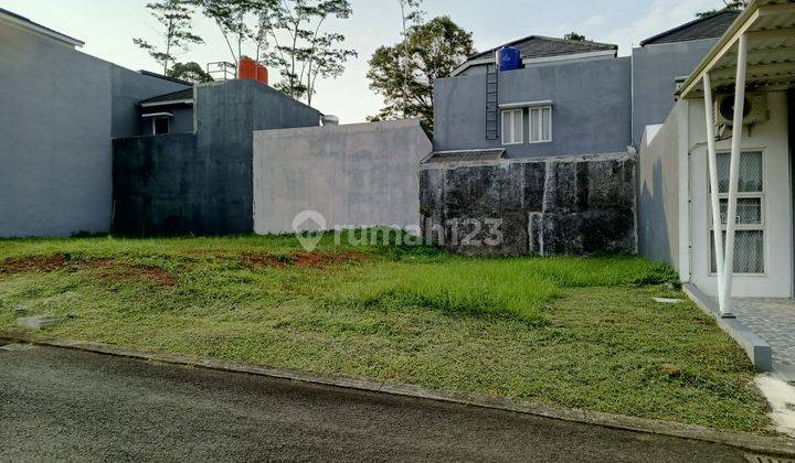 tampak depan kavling siap bangun forest hill