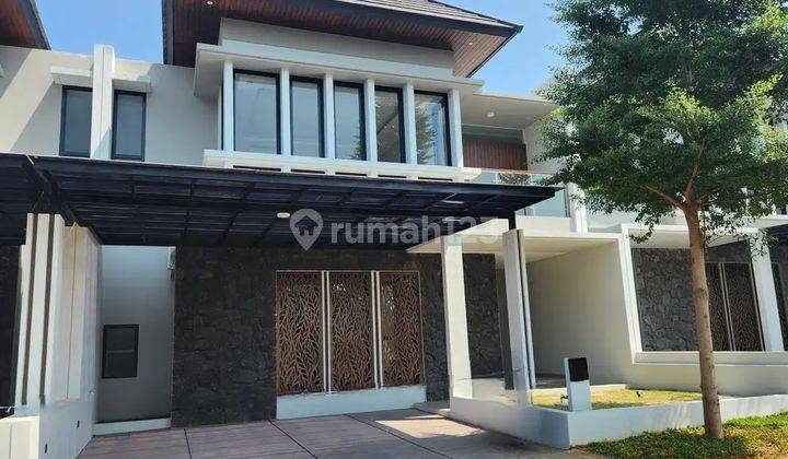 Rumah baru Hilago BSB Boulevard depan danau siap huni 1