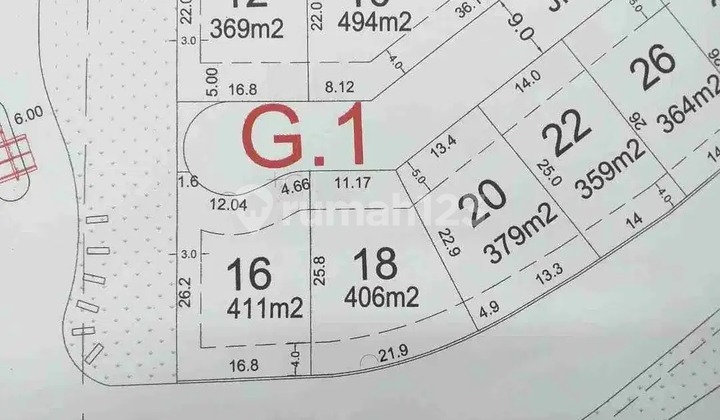 Kavling 406M2 Graha Candi Golf Siap Bangun 2