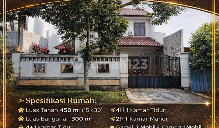 Rumah Mewah LT 450M2 Puri Arga Golf Bsb City Rumah Mewah LT 450M2 Puri Arga Golf Bsb City