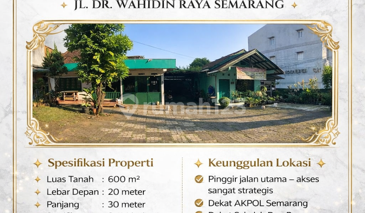 Below NJOP of Premium Land on Jl Dr Wahidin Raya 1